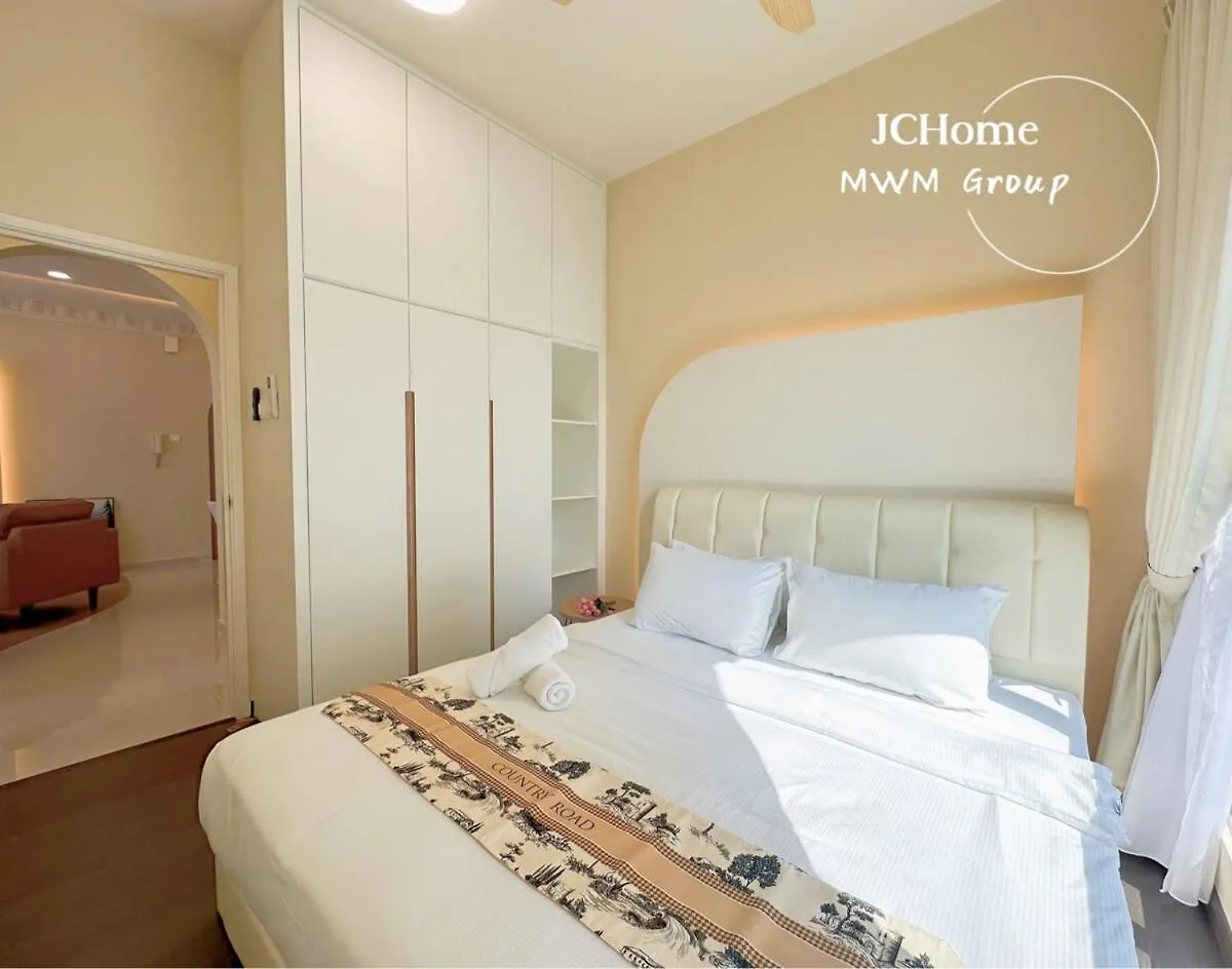 Sks Paviilion Town Creamy House By Mwm Daire Johor Bahru Malezya