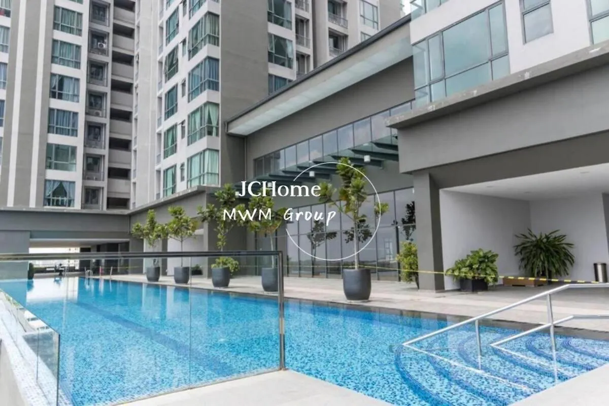 Sks Paviilion Town Creamy House By Mwm Daire Johor Bahru 0*,