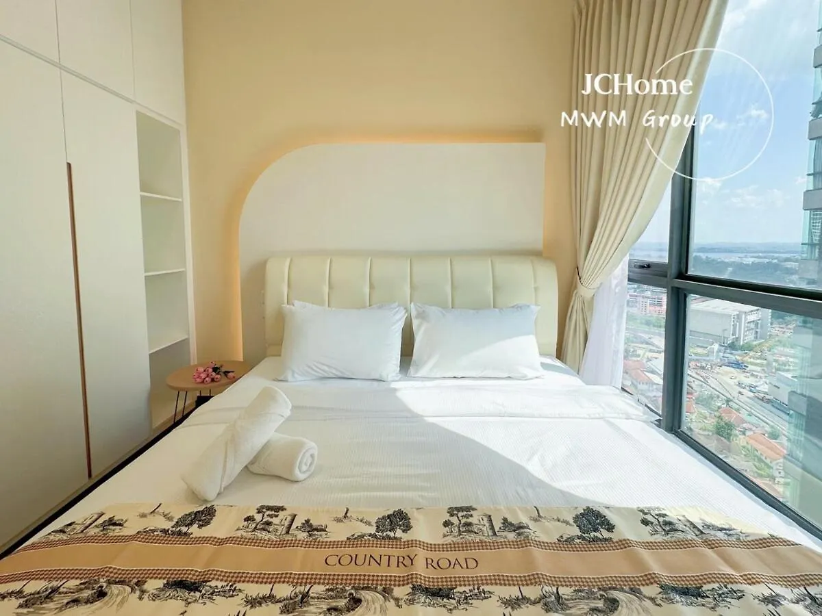 Sks Paviilion Town Creamy House By Mwm Daire Johor Bahru Malezya