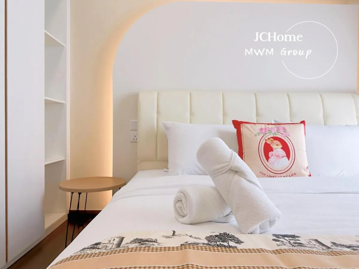 Sks Paviilion Town Creamy House By Mwm Apartamento Johor Bahru Malásia