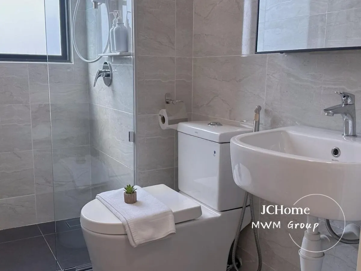 Sks Paviilion Town Creamy House By Mwm Apartamento Johor Bahru Malásia